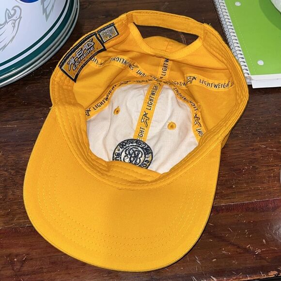 Prestonwood Country Club Pittsburgh Steelers Colors Golf Hat Cap NEW NWOT Gold - Picture 5 of 6